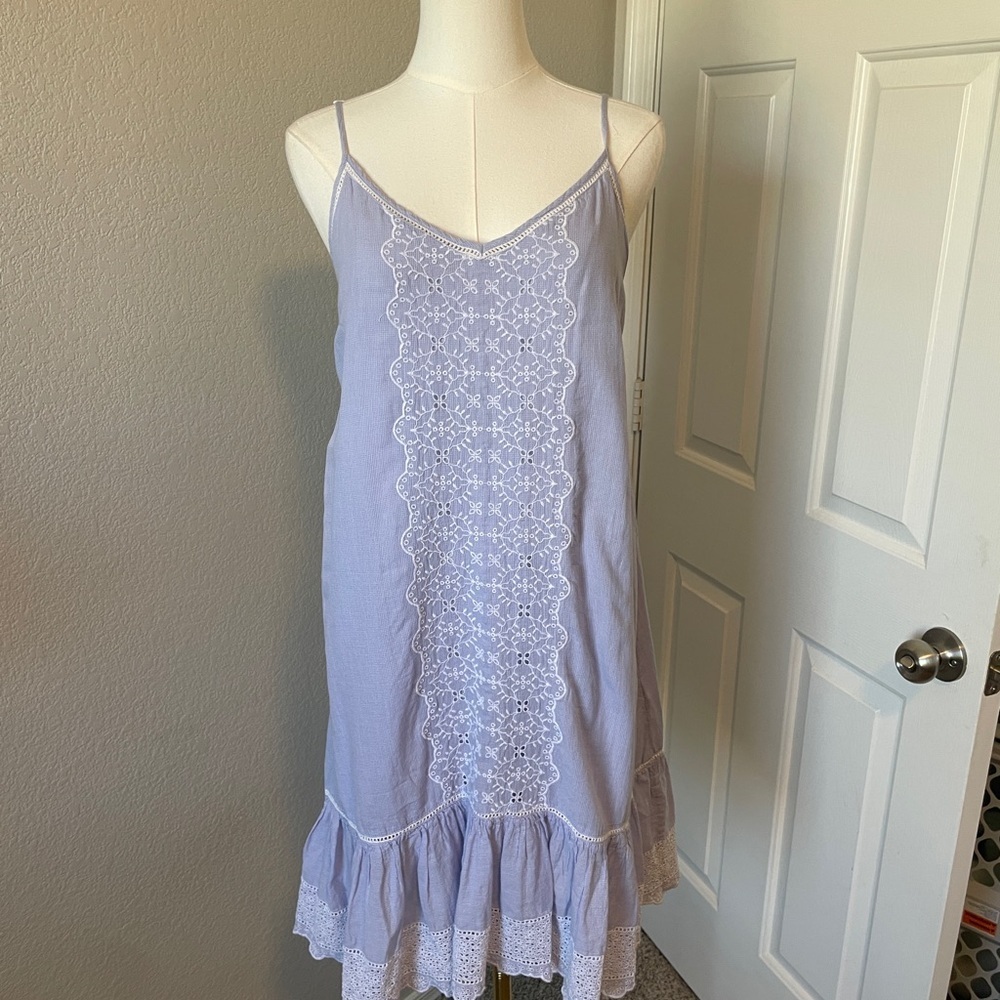 Joie lavender Textured mini dress